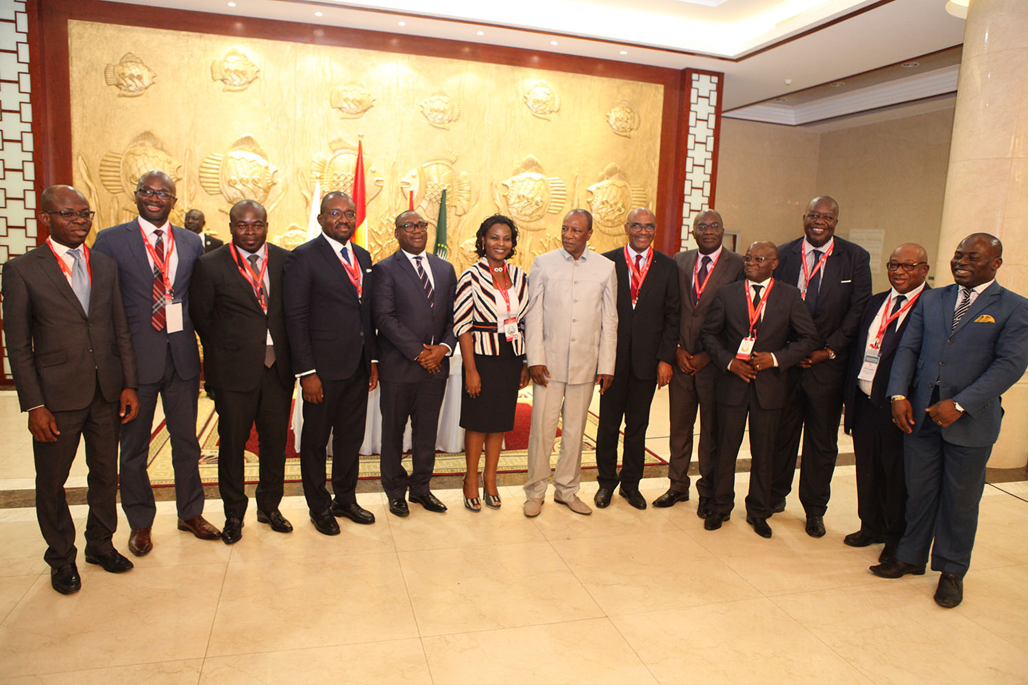 L’audience avec la délégation officielle du patronat ivoirien : le président Alpha CONDE met les hommes d’affaires ivoiriens en mission