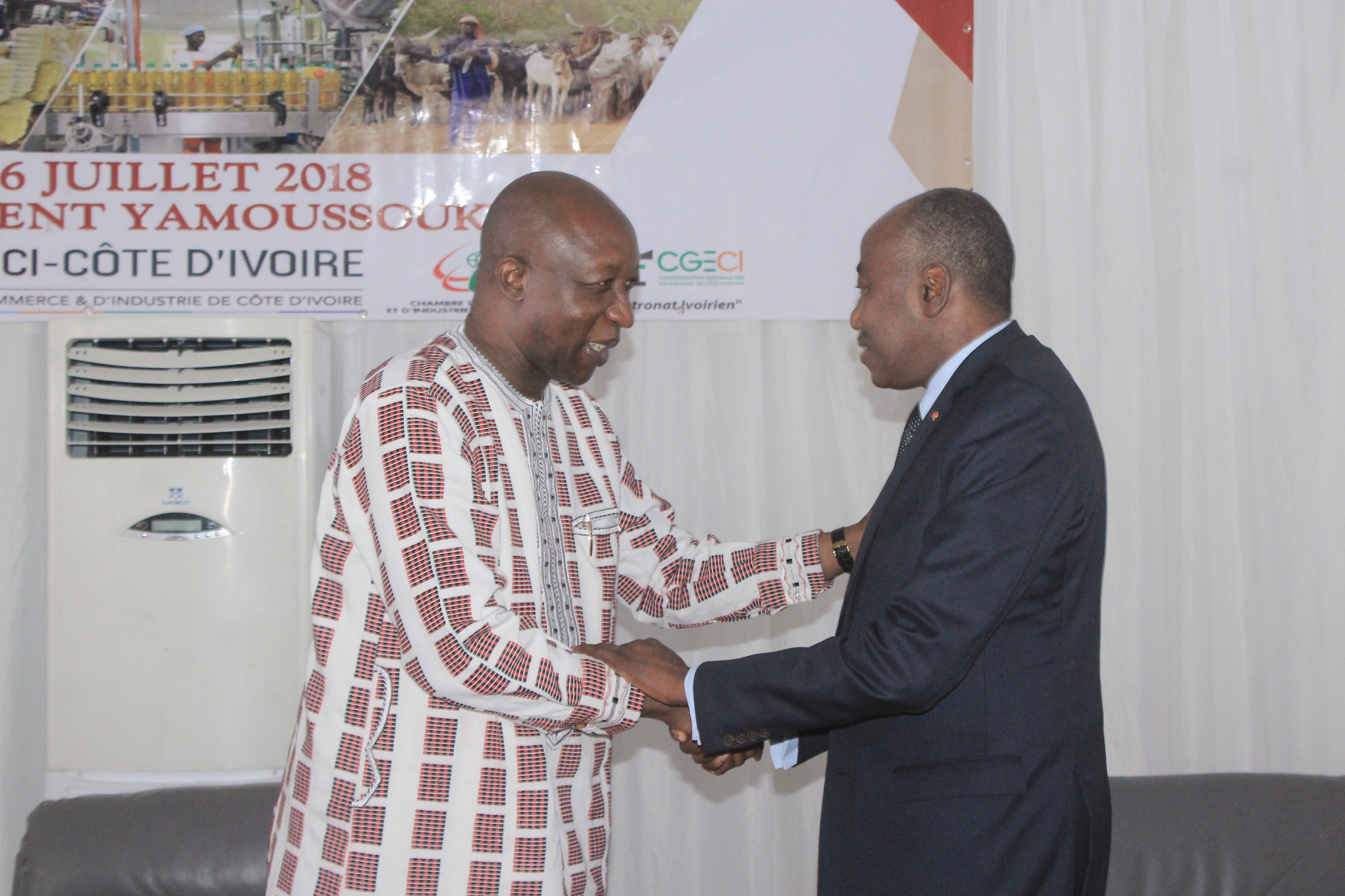 la CGECI participe au forum économique ivoiro burkinabé en marge du TAC 2018