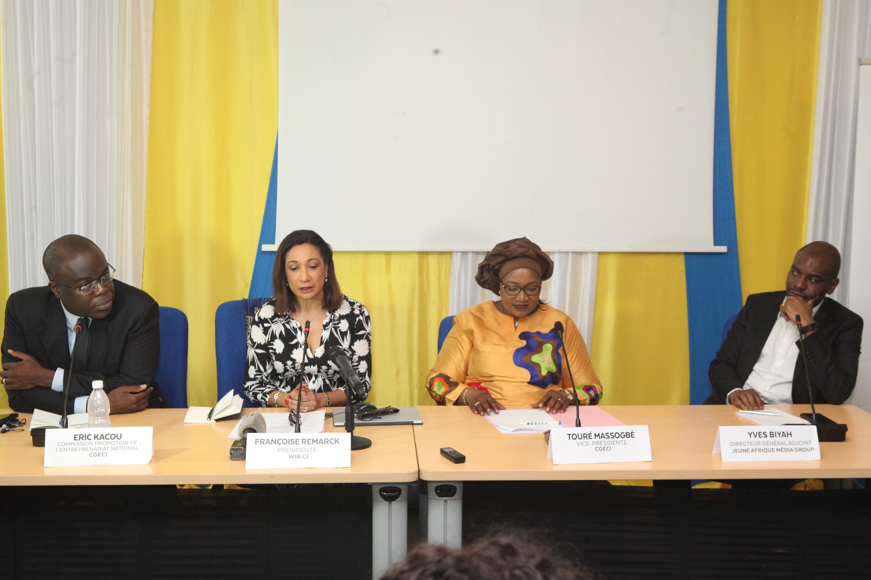 Entrepreneuriat féminin : La CGECI et Jeune Afrique s’engagent à accompagner 75 jeunes entrepreneures
