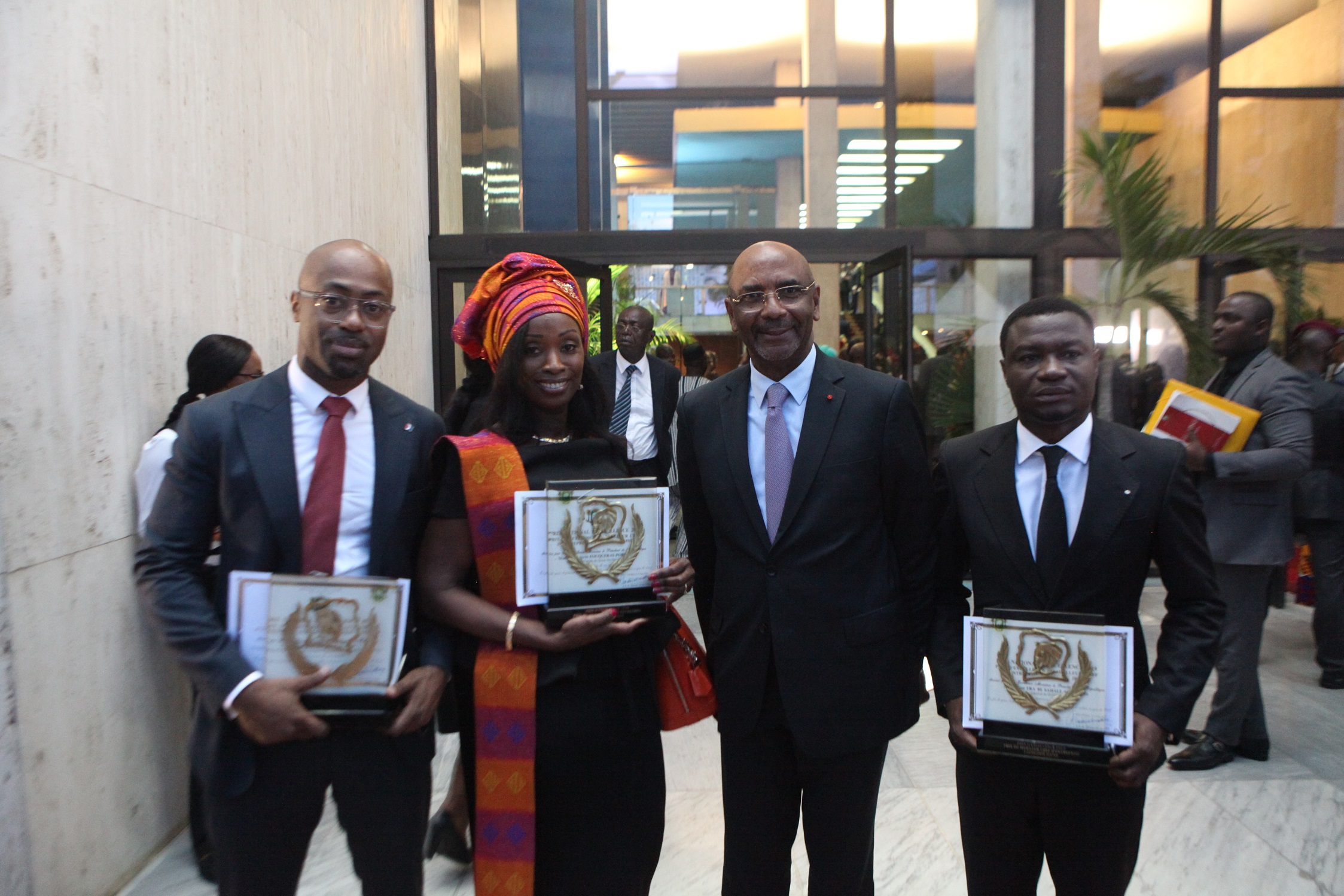 Prix National d’Excellence 2019 : 3 membres de la CGECI primés 