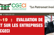 Questionnaire de la CGECI relatif à l’évaluation de l’impact de la pandémie de la Covid-19 sur les entreprises