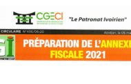 PRÉPARATION ANNEXE FISCALE 2021
