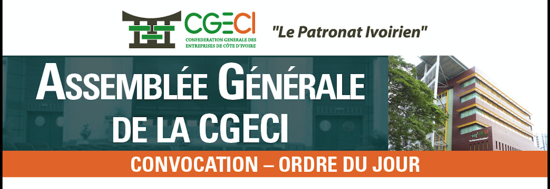 ASSEMBLEE GENERALE DE LA CGECI
