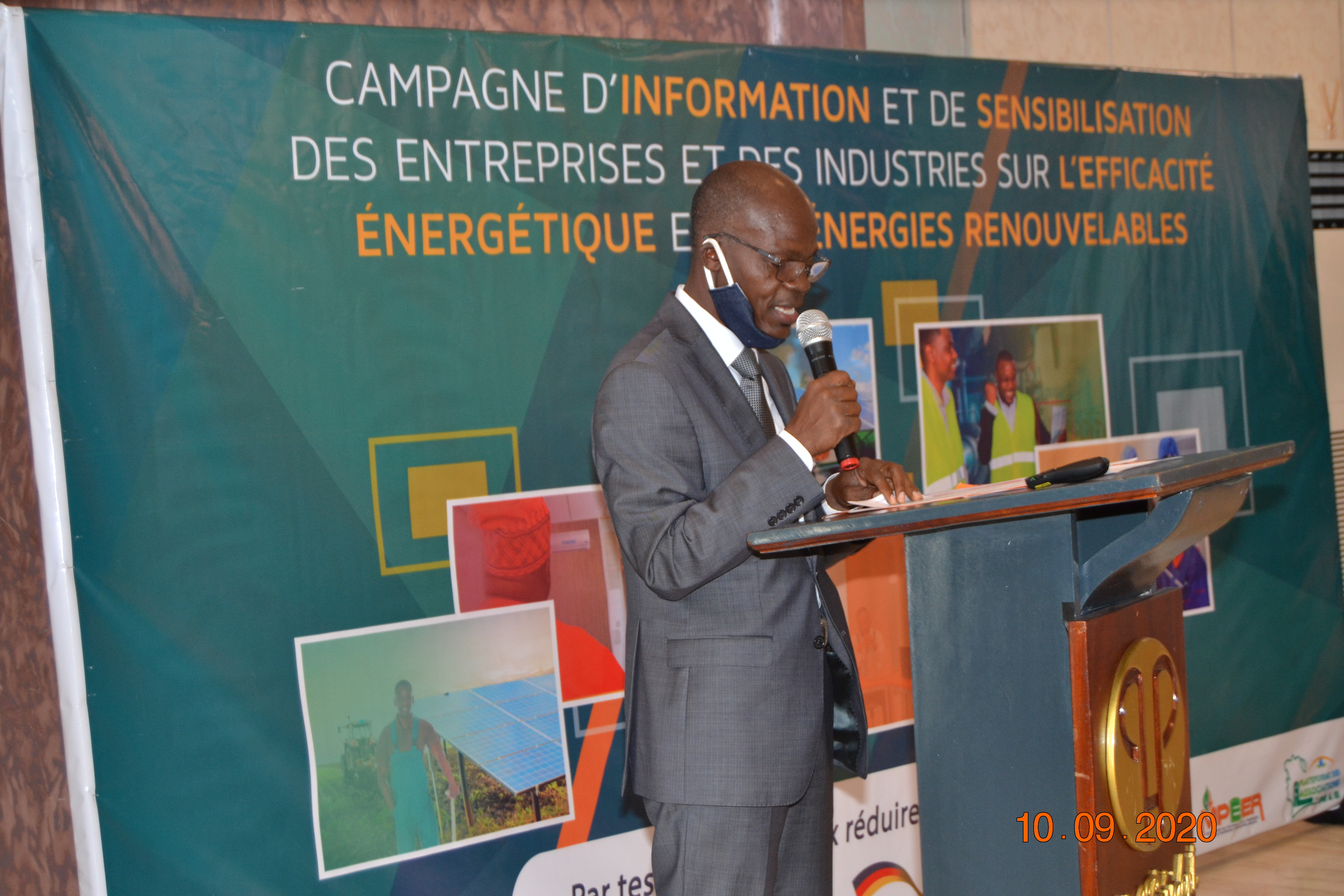 Efficacité Energétique et Energie Renouvelable : les entreprises situées à Yamoussoukro bénéficient de la campagne de sensibilisation et d’information des entreprises et des industries