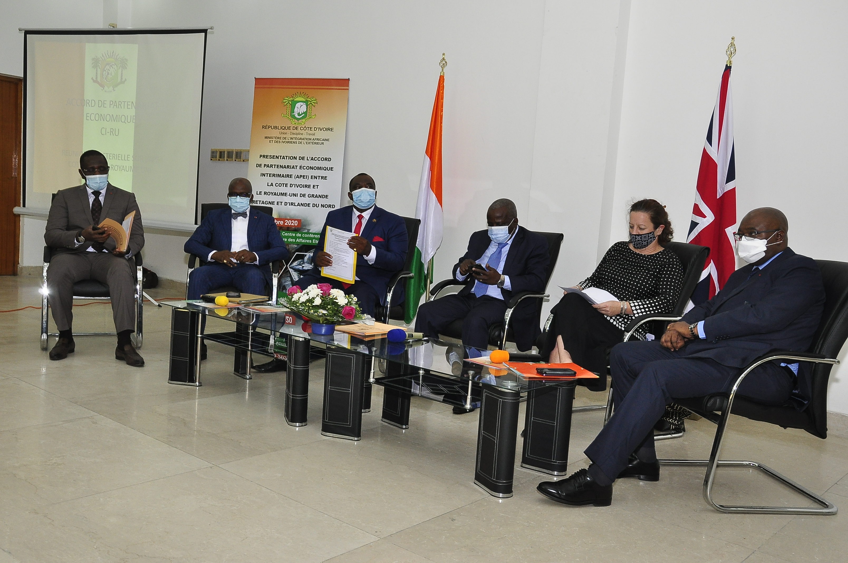 Accord de Partenariat Economique Intérimaire : Le nouvel accord de partenariat entre le Royaume Uni et la Côte d’Ivoire dévoilé au public