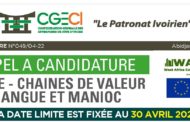 West Africa Connect 2022: Appel à Candidature- MPME- chaines de valeur Mangue et Manioc