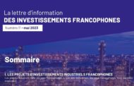 Publications de l'Alliance des Patronats Francophones : Lettre d'information des investissements francophones - n°11 - mai 2023