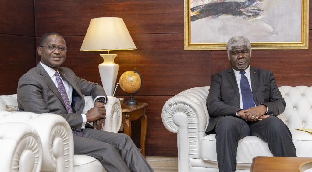 Visite de travail : Le Président du Patronat exprime le soutien du Secteur Privé au nouveau Premier Ministre ivoirien